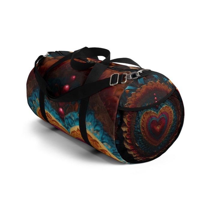 Vibrant Heart Mandala - Duffle Bag - Bags - g(0D·IO) - Large - -