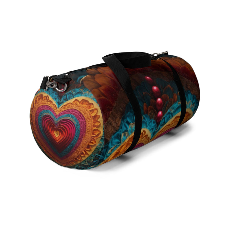 Vibrant Heart Mandala - Duffle Bag - Bags - g(0D·IO) - Large - -