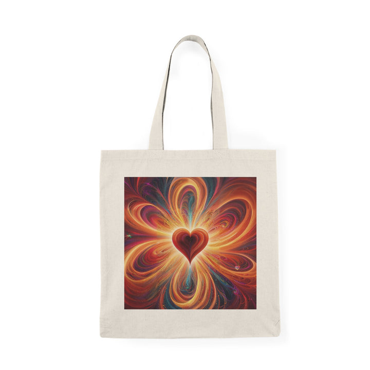 Vibrant Heart Nebula - Natural Tote Bag - Bags - g(0D·IO) - 15" x 16" - Natural -