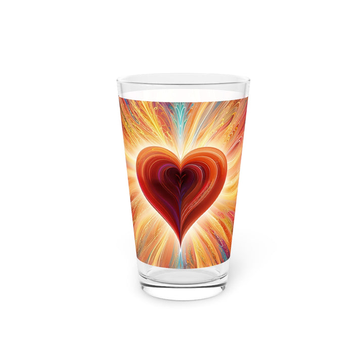 Vibrant Heart Nebula - Pint Glass - Mug - g(0D·IO) - 16oz - -