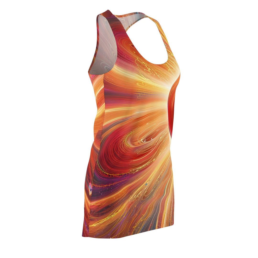 Vibrant Heart Nebula - Racerback Dress - All Over Prints - g(0D·IO) - XS - -