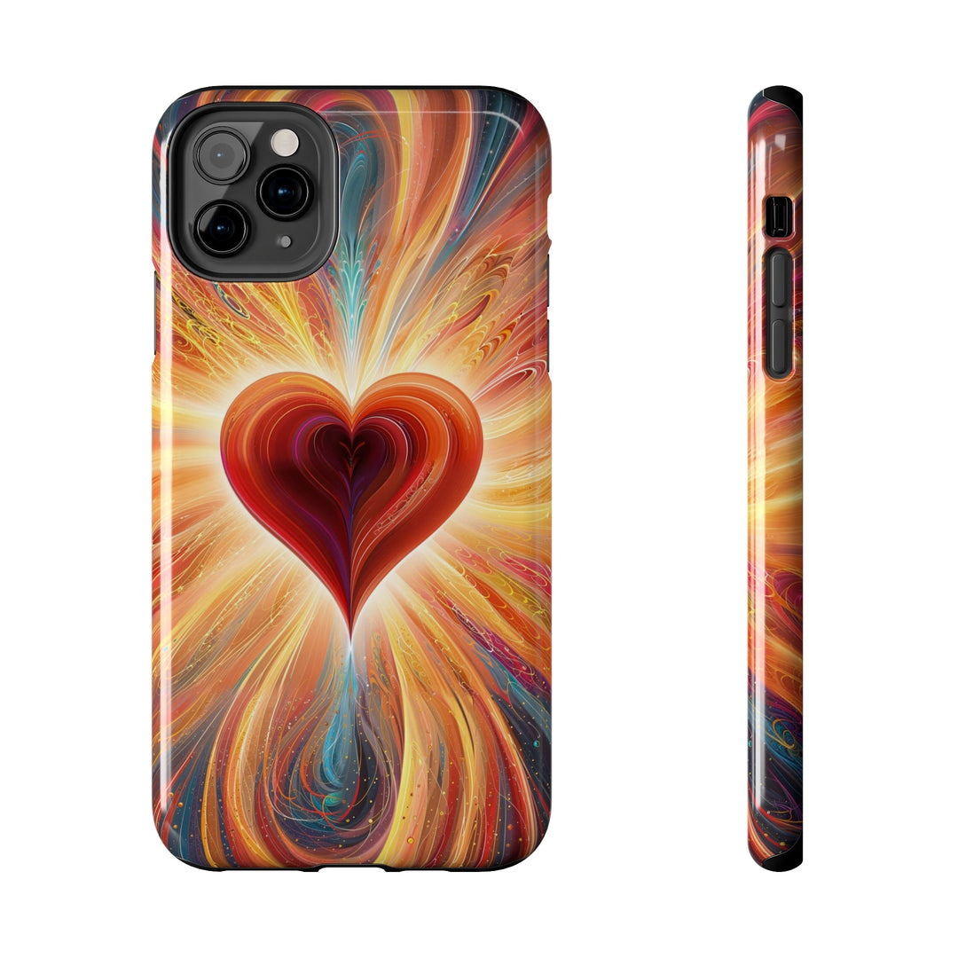 Vibrant Heart Nebula - Tough Phone Case - Phone Case - g(0D·IO) - iPhone 11 Pro Max - -