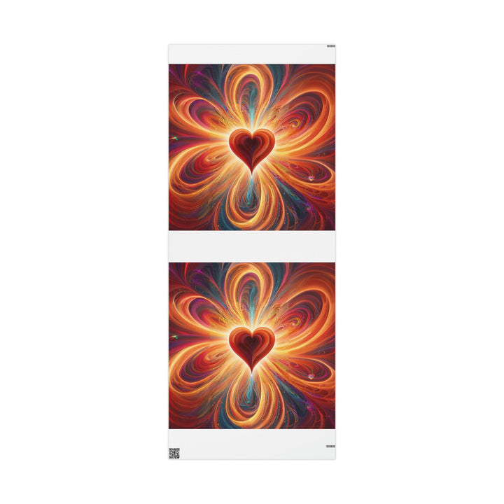 Vibrant Heart Nebula - Wrapping Paper - Home Decor - g(0D·IO) - 30'' x 72'' - Matte -