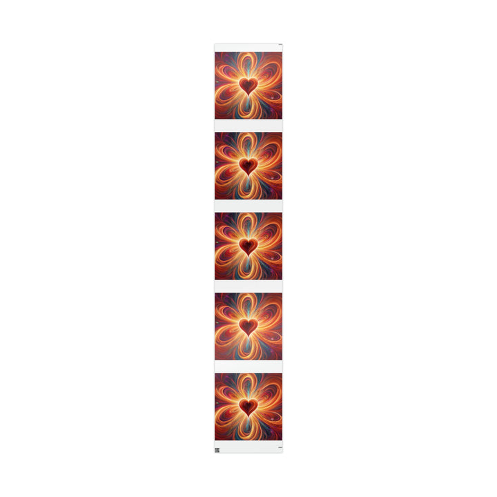 Vibrant Heart Nebula - Wrapping Paper - Home Decor - g(0D·IO) - 30" x 180" - Glossy -