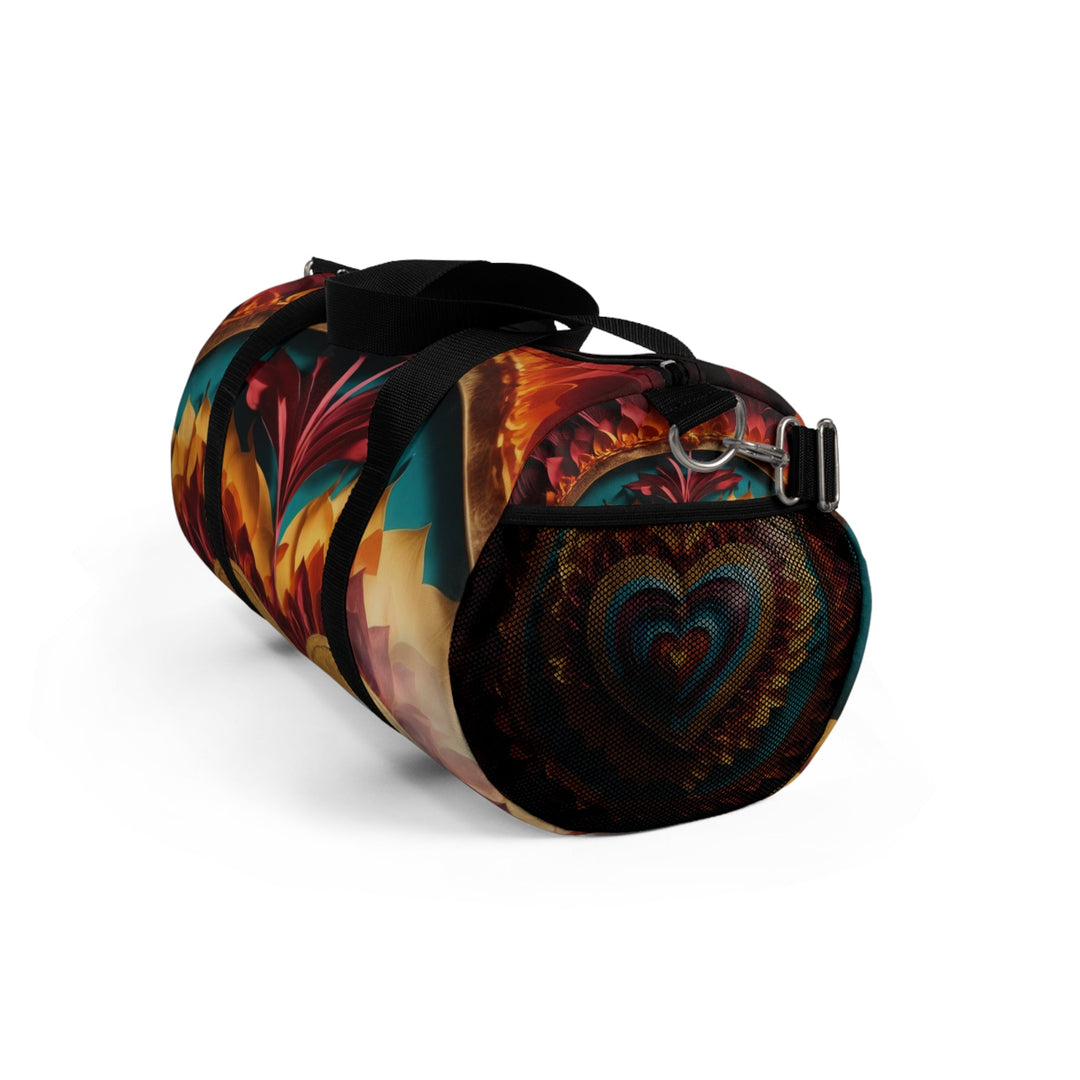 Vibrant Layered Heart - Duffle Bag - Bags - g(0D·IO) - Large - -