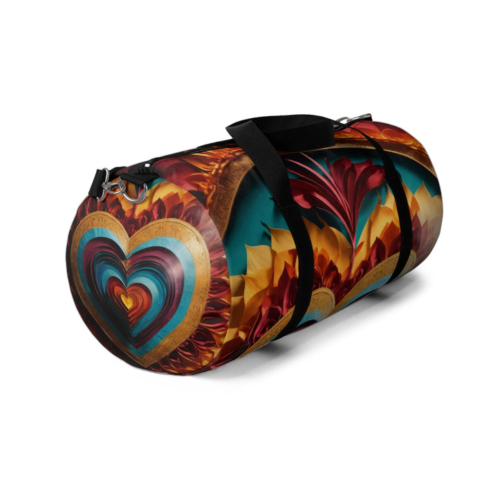 Vibrant Layered Heart - Duffle Bag - Bags - g(0D·IO) - Large - -