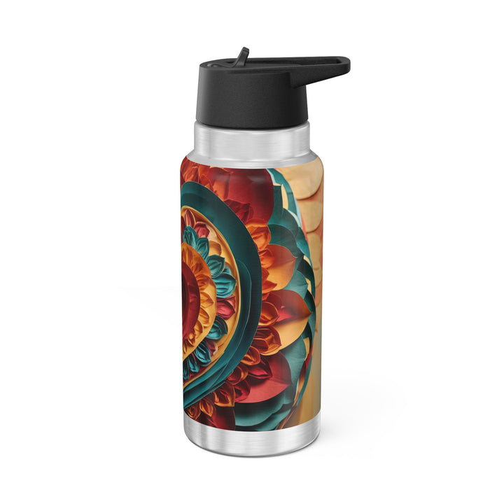 Vibrant Layered Heart - Gator Tumbler 32oz - Mug - g(0D·IO) - Silver - 32oz -