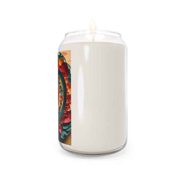 Vibrant Layered Heart - Scented Candle - Home Decor - g(0D·IO) - Vanilla Bean - 13.75oz -