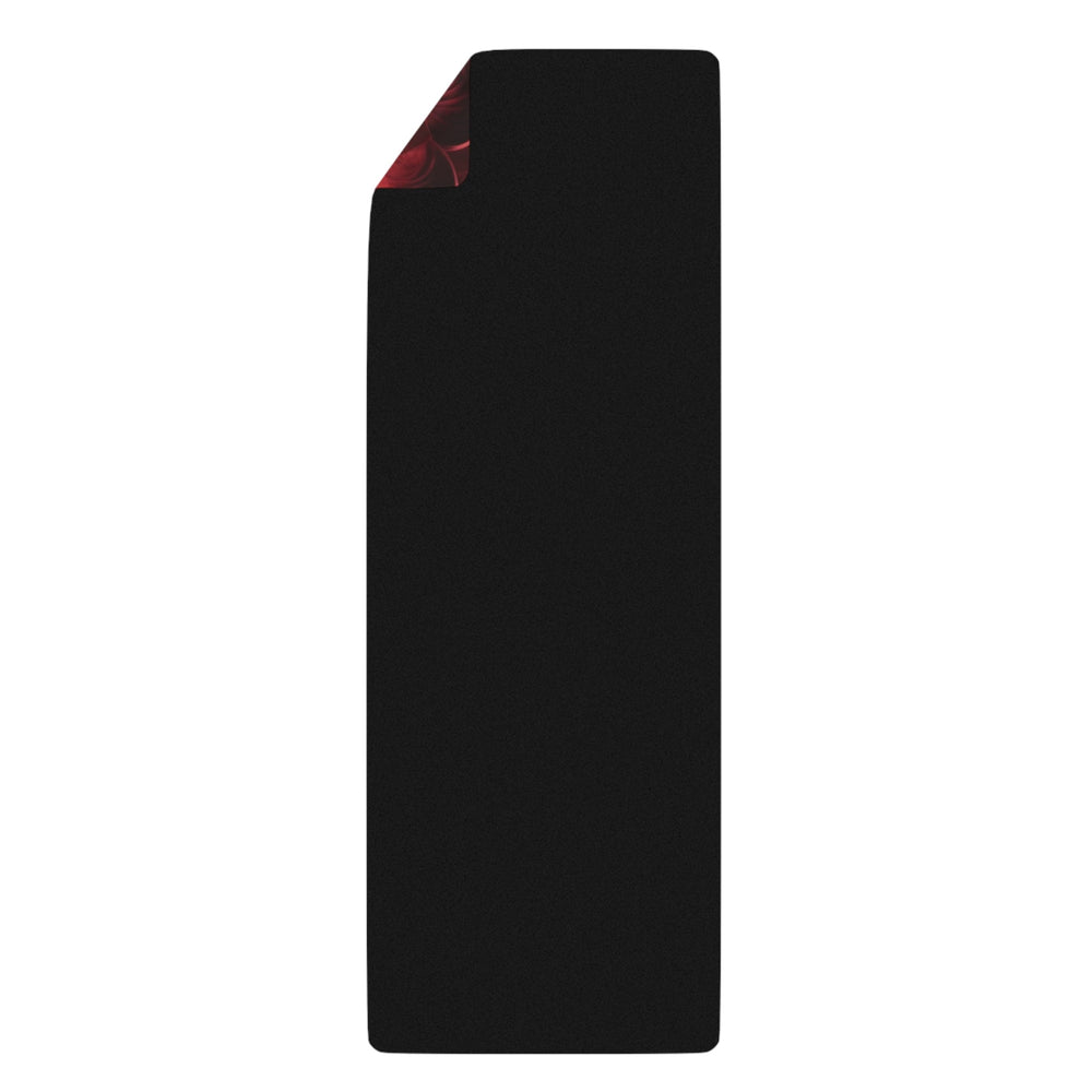 Vibrant Layered Heart - Yoga Mat - Home Decor - g(0D·IO) - 24” x 68” - -