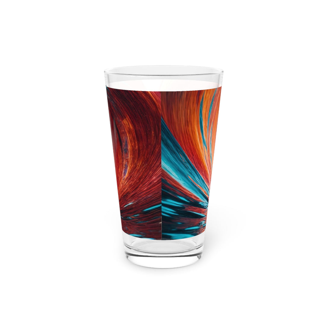 Vibrant Liquid Heart - Pint Glass - Mug - g(0D·IO) - 16oz - -