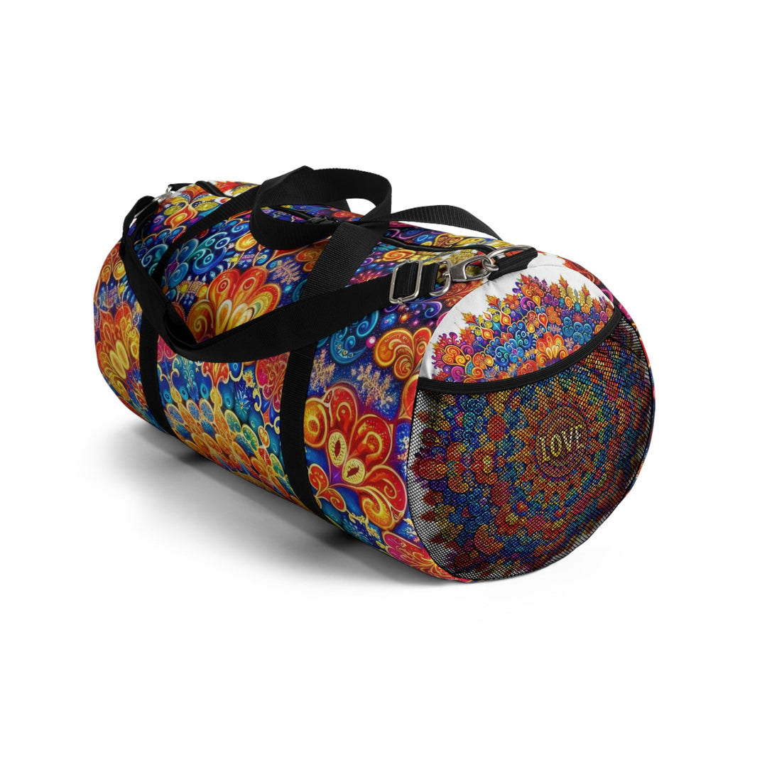 Vibrant Love Mandala - Duffle Bag - Bags - g(0D·IO) - Large - -