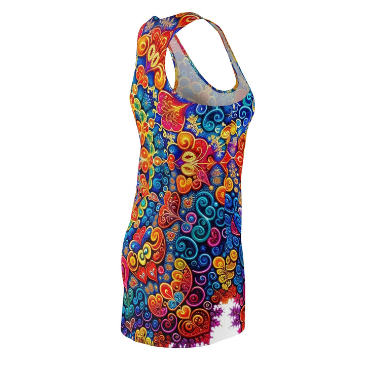 Vibrant Love Mandala - Racerback Dress - All Over Prints - g(0D·IO) - XS - -