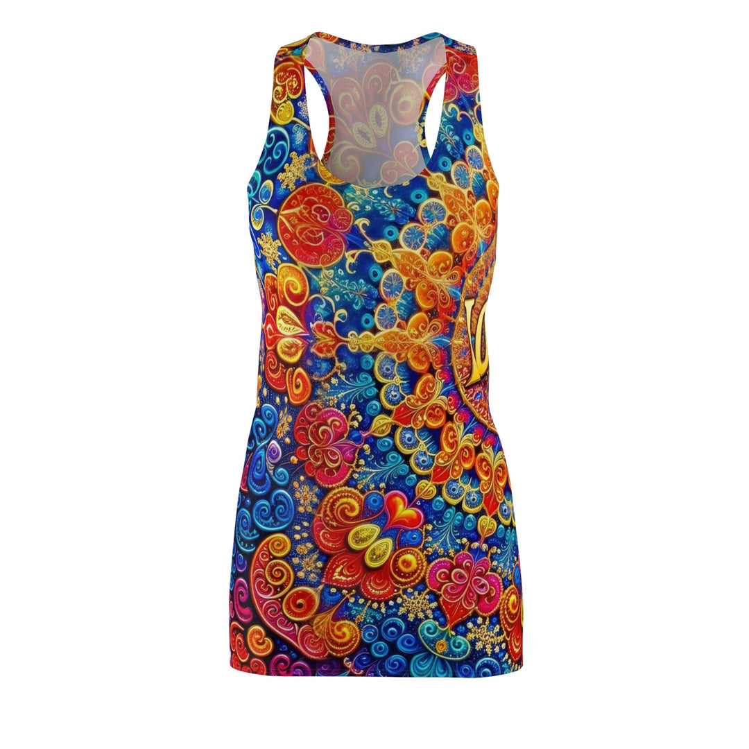 Vibrant Love Mandala - Racerback Dress - All Over Prints - g(0D·IO) - XS - -