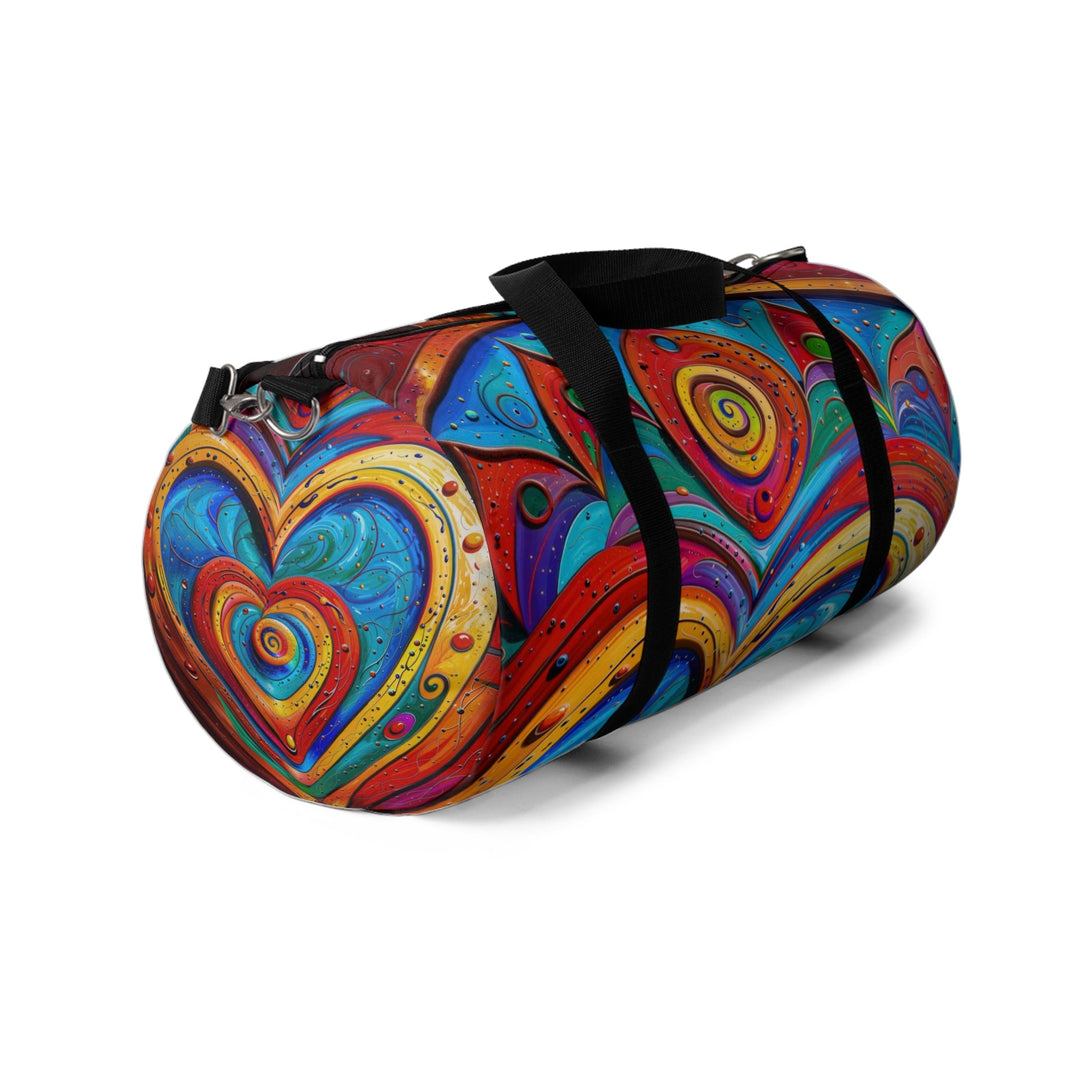 Vibrant Love Spiral - Duffle Bag - Bags - g(0D·IO) - Large - -