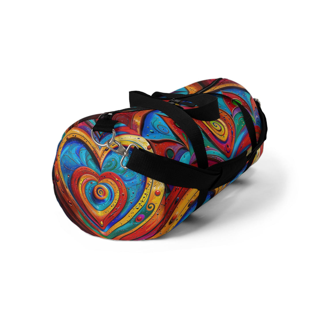 Vibrant Love Spiral - Duffle Bag - Bags - g(0D·IO) - Large - -