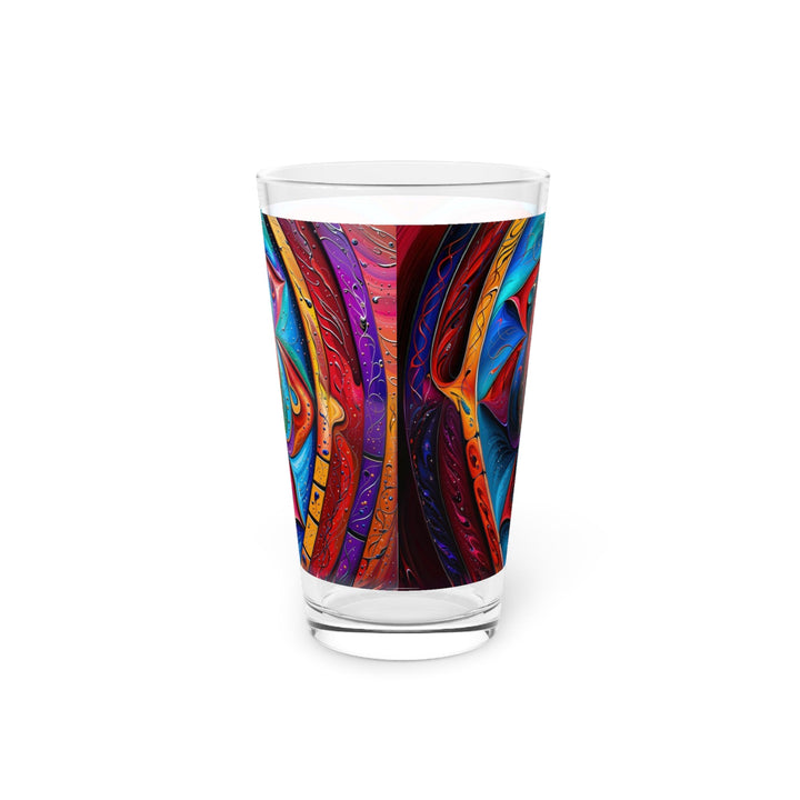 Vibrant Love Spiral - Pint Glass - Mug - g(0D·IO) - 16oz - -