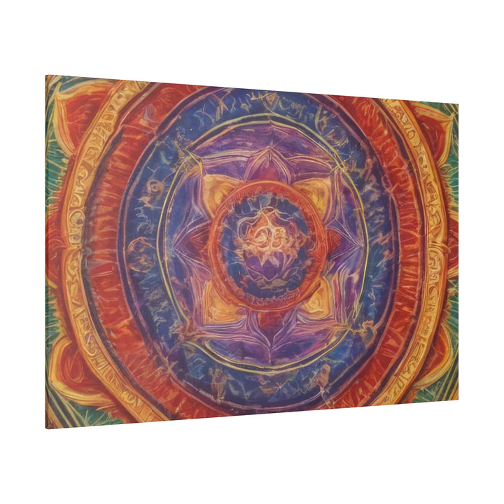 Vibrant Mandala Essence - Matte Canvas - Canvas - g(0D·IO) - 32" x 32" (Square) - 0.75'' -