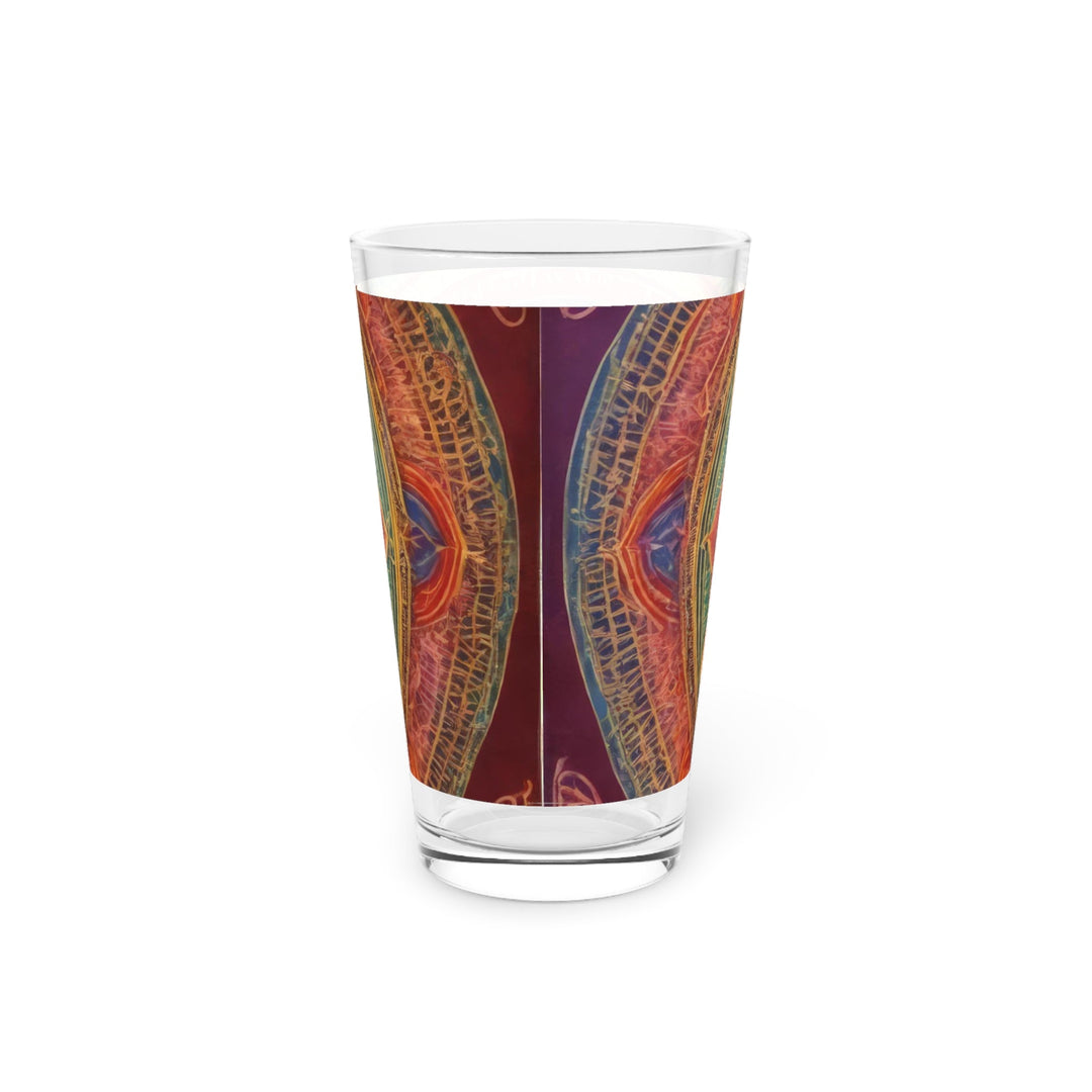 Vibrant Mandala Essence - Pint Glass - Mug - g(0D·IO) - 16oz - -