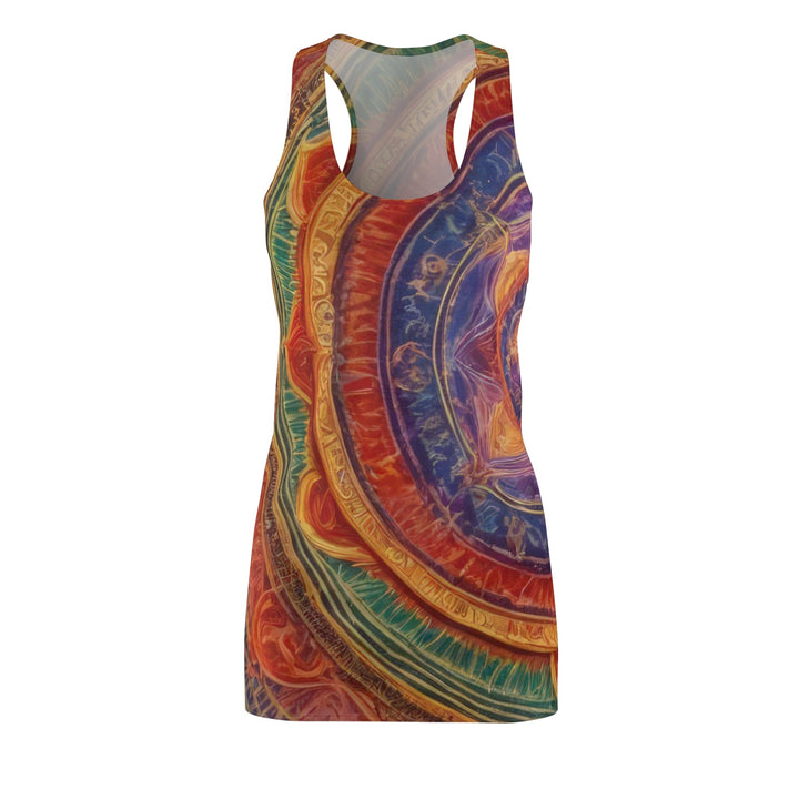 Vibrant Mandala Essence - Racerback Dress - All Over Prints - g(0D·IO) - XS - -