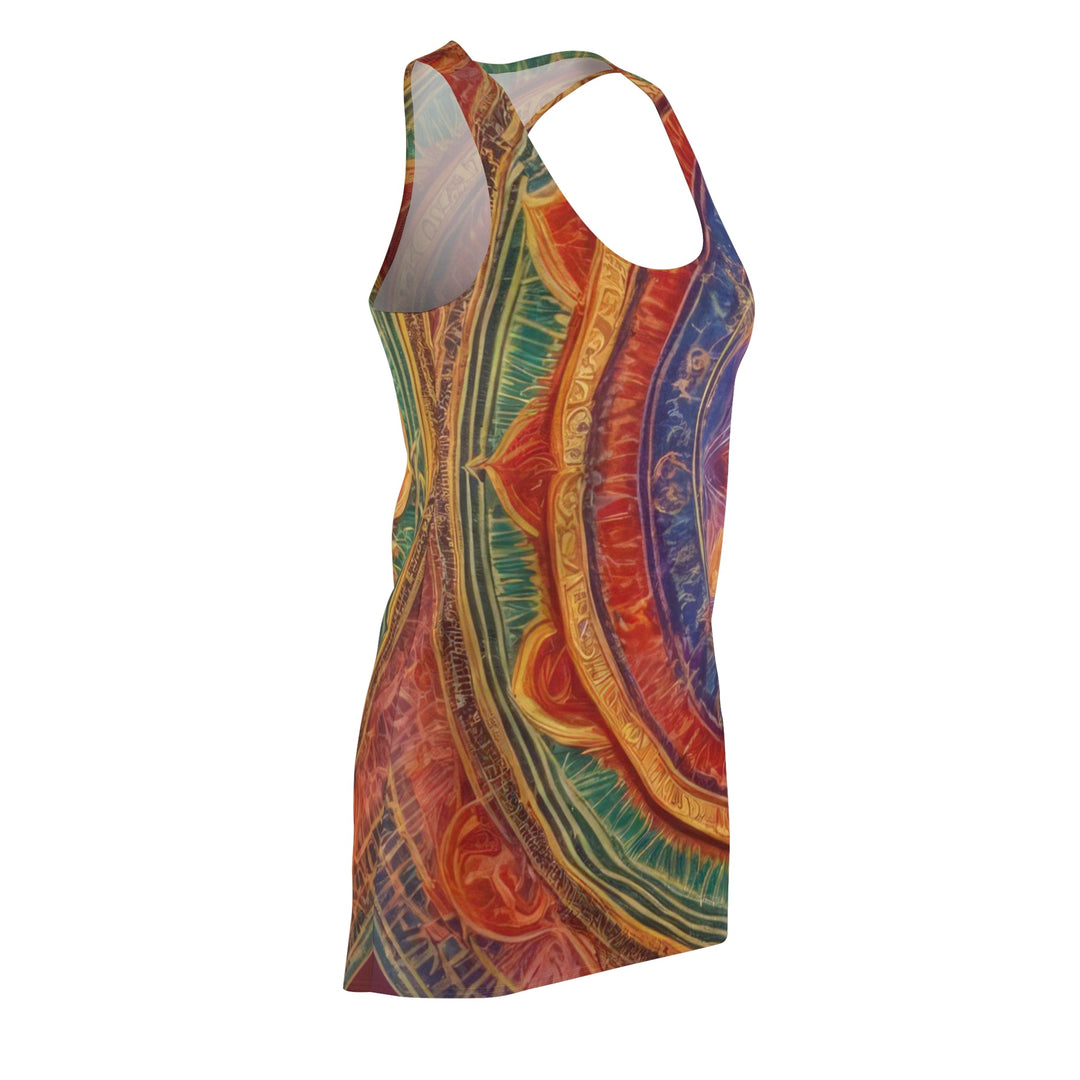 Vibrant Mandala Essence - Racerback Dress - All Over Prints - g(0D·IO) - XS - -