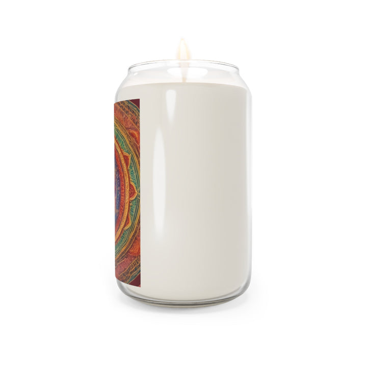 Vibrant Mandala Essence - Scented Candle - Home Decor - g(0D·IO) - Vanilla Bean - 13.75oz -