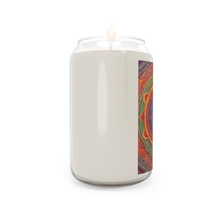 Vibrant Mandala Essence - Scented Candle - Home Decor - g(0D·IO) - Vanilla Bean - 13.75oz -