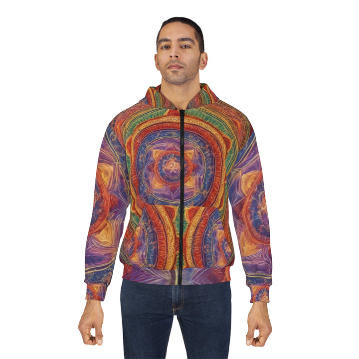 Vibrant Mandala Essence - Unisex Zip Hoodie - All Over Prints - g(0D·IO) - XS - -