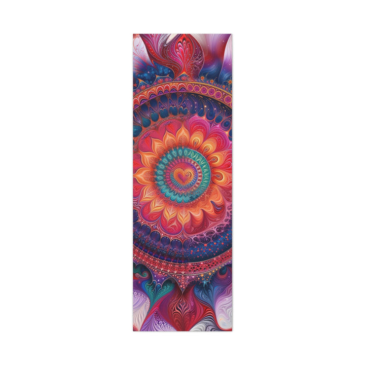 Vibrant Mandala Symphony - Matte Canvas Print 1.25" - Canvas - g(0D·IO) - 20" x 60" (Vertical) - 1.25" -