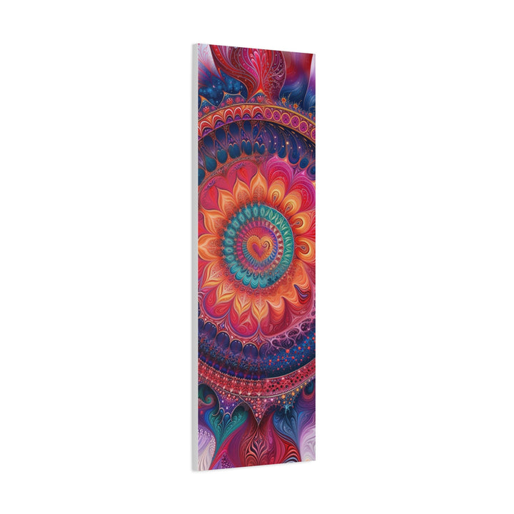 Vibrant Mandala Symphony - Matte Canvas Print 1.25" - Canvas - g(0D·IO) - 36" x 36" - 1.25" -