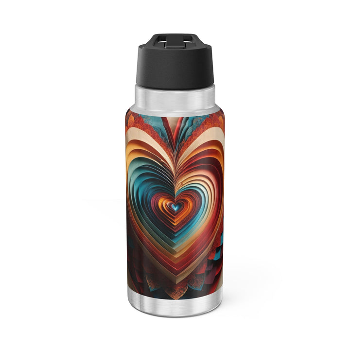 Vibrant Paper Heart - Gator Tumbler 32oz - Mug - g(0D·IO) - Silver - 32oz -