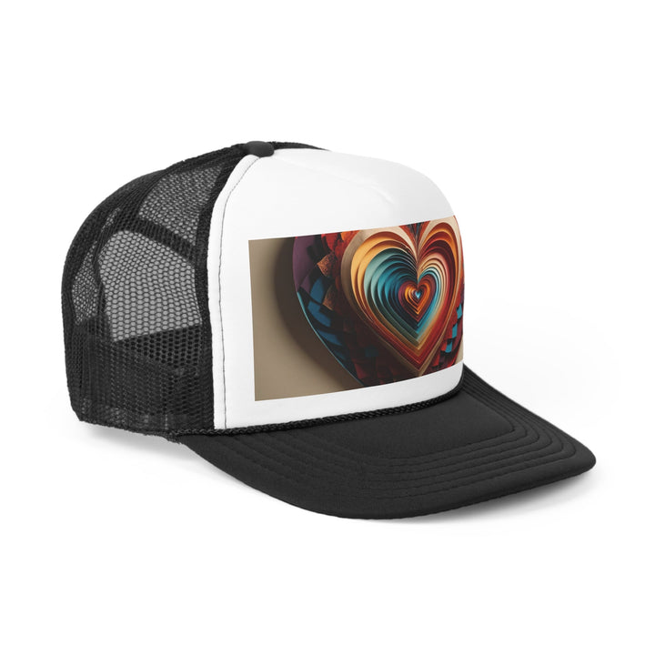 Vibrant Paper Heart - Trucker Hat - Hats - g(0D·IO) - Pink - One size -