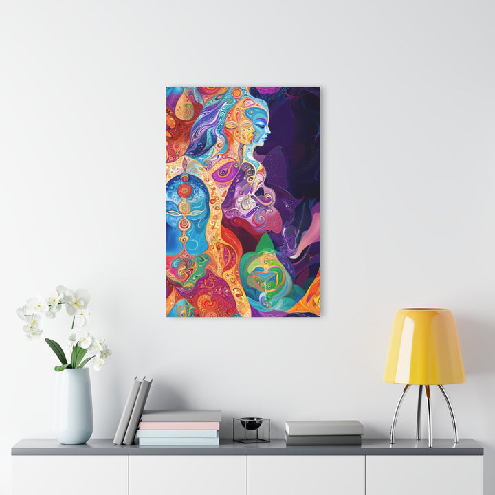 Vibrant Psychedelic Dreams - Acrylic Prints (French Cleat Hanging) - Home Decor - g(0D·IO) - 24" x 36" (Vertical) - 0.25'' -