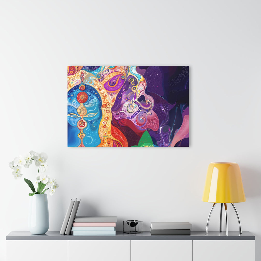 Vibrant Psychedelic Dreams - Acrylic Prints (French Cleat Hanging) - Home Decor - g(0D·IO) - 24" x 36" (Vertical) - 0.25'' -