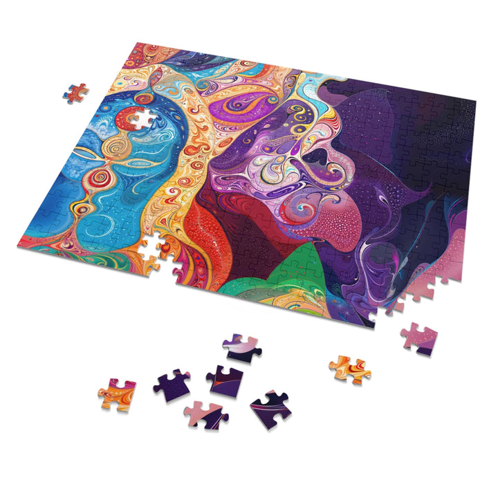 Vibrant Psychedelic Dreams - Jigsaw Puzzle (100, 252, 500, 1000 pieces) - Puzzle - g(0D·IO) - 29.25" × 19.75" (1000 pcs) - -