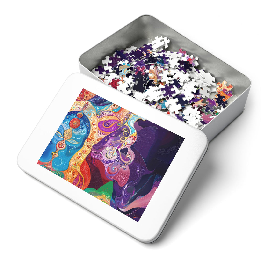 Vibrant Psychedelic Dreams - Jigsaw Puzzle (100, 252, 500, 1000 pieces) - Puzzle - g(0D·IO) - 29.25" × 19.75" (1000 pcs) - -