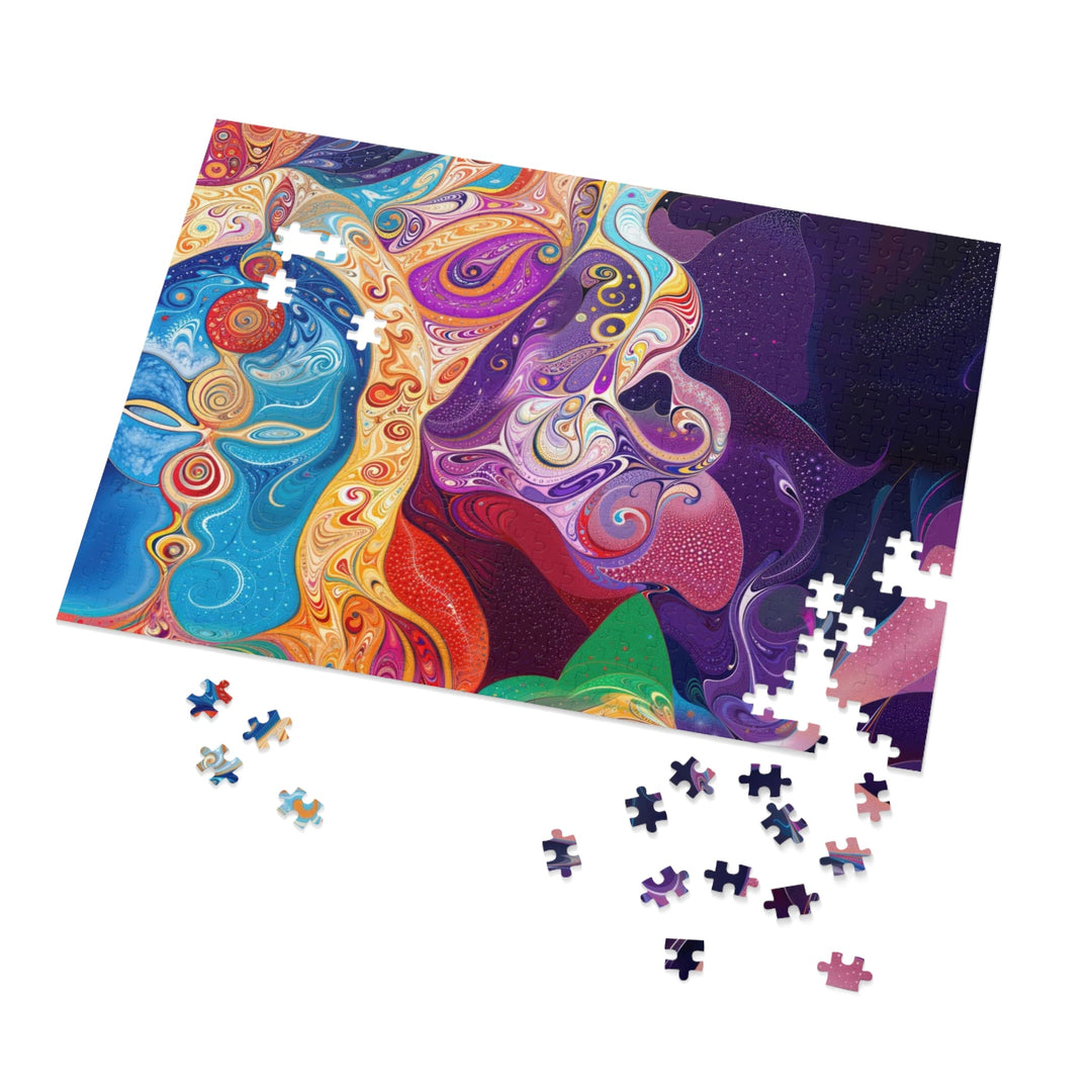Vibrant Psychedelic Dreams - Jigsaw Puzzle (100, 252, 500, 1000 pieces) - Puzzle - g(0D·IO) - 29.25" × 19.75" (1000 pcs) - -
