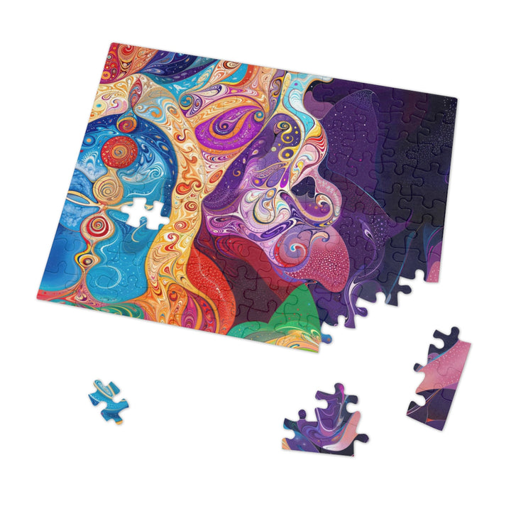 Vibrant Psychedelic Dreams - Jigsaw Puzzle (100, 252, 500, 1000 pieces) - Puzzle - g(0D·IO) - 29.25" × 19.75" (1000 pcs) - -