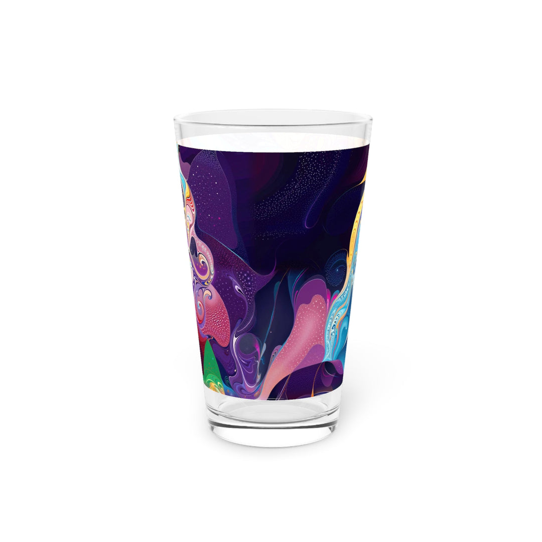 Vibrant Psychedelic Dreams - Pint Glass - Mug - g(0D·IO) - 16oz - -