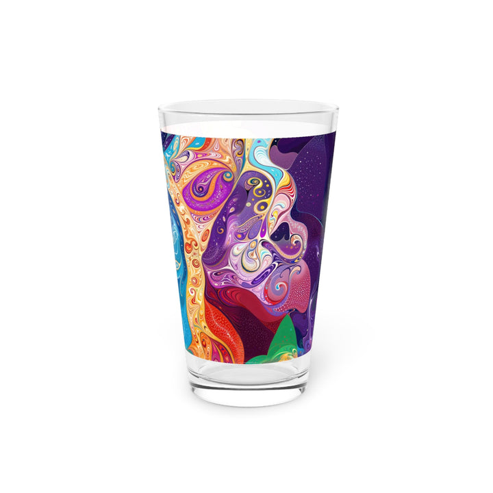 Vibrant Psychedelic Dreams - Pint Glass - Mug - g(0D·IO) - 16oz - -