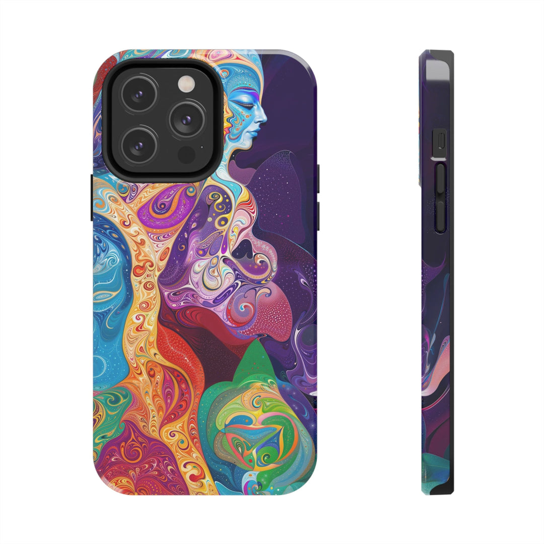 Vibrant Psychedelic Dreams - Tough Phone Case - Phone Case - g(0D·IO) - iPhone 14 Pro Max - -