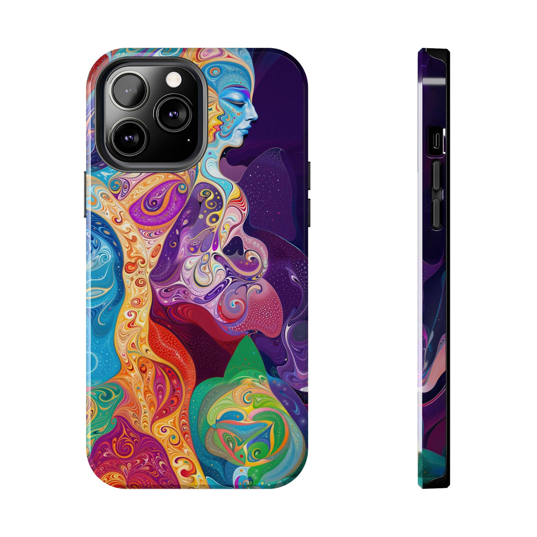 Vibrant Psychedelic Dreams - Tough Phone Case - Phone Case - g(0D·IO) - iPhone 13 Pro Max - -