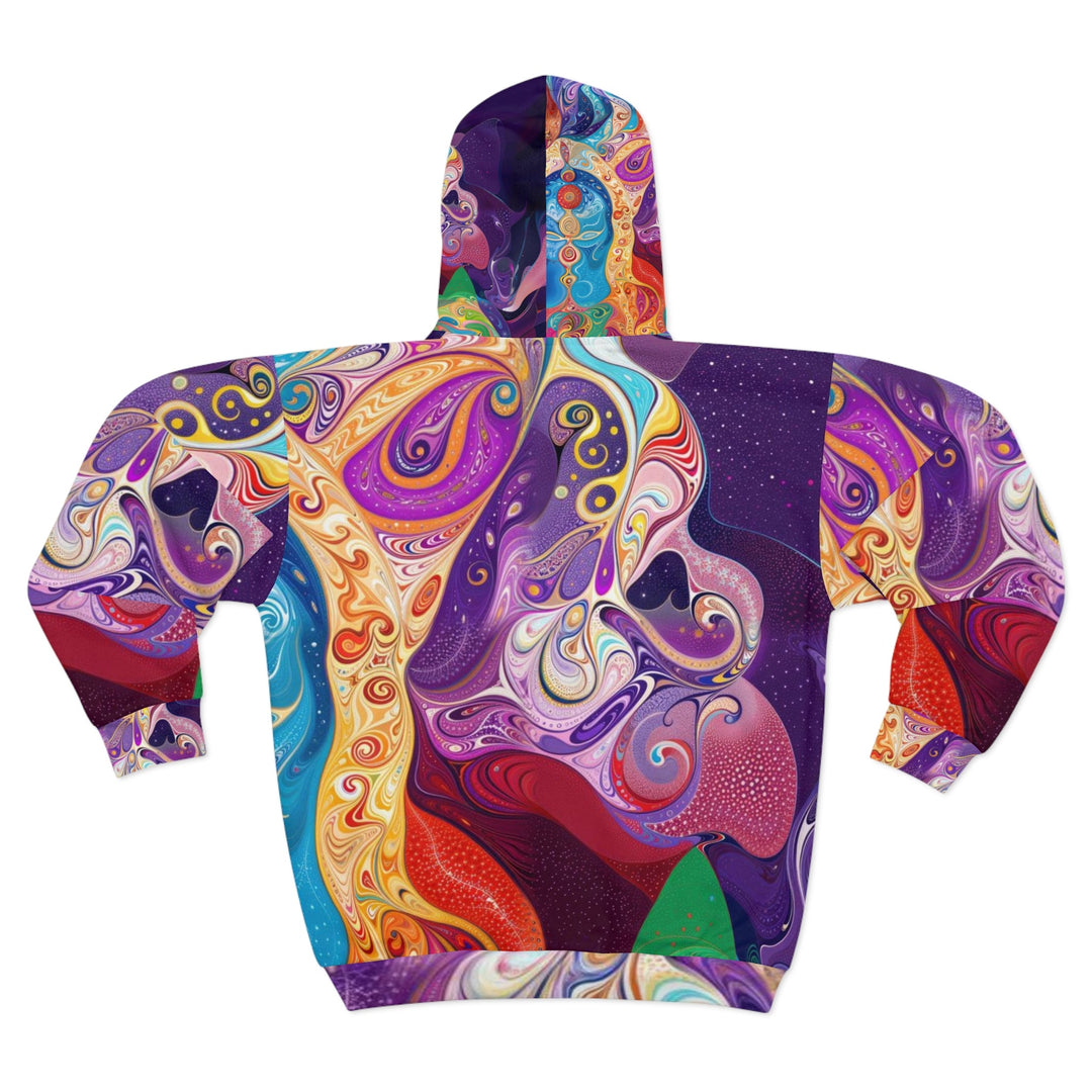 Vibrant Psychedelic Dreams - Unisex Zip Hoodie - All Over Prints - g(0D·IO) - XS - -