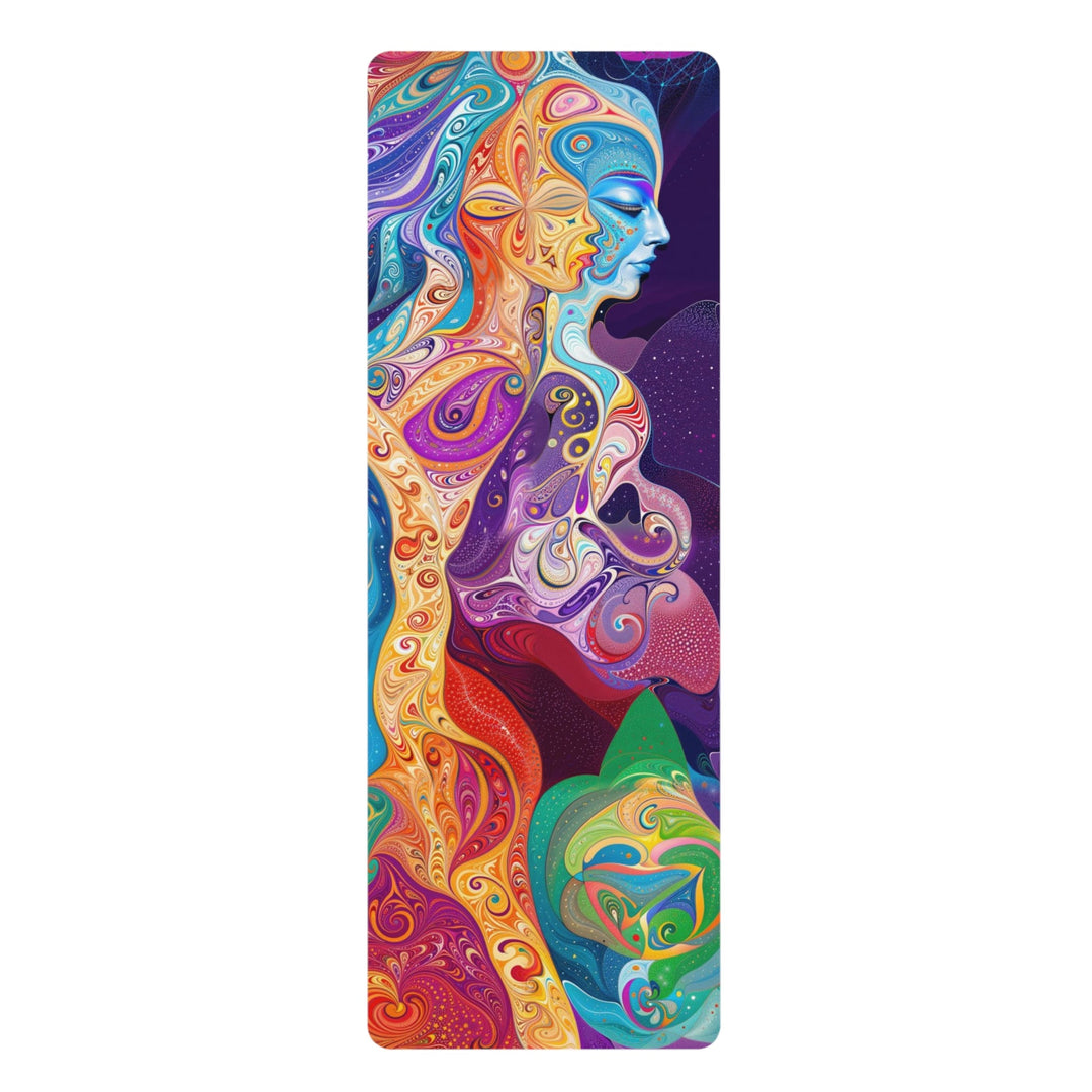 Vibrant Psychedelic Dreams - Yoga Mat - Home Decor - g(0D·IO) - 24” x 68” - -