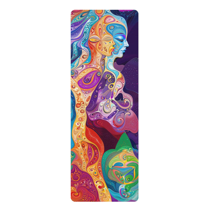 Vibrant Psychedelic Dreams - Yoga Mat - Home Decor - g(0D·IO) - 24” x 68” - -