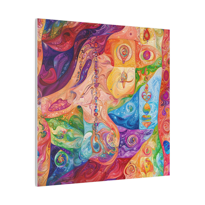 Vibrant Swirl Fantasy - Matte Canvas - Canvas - g(0D·IO) - 32" x 32" (Square) - 0.75'' -