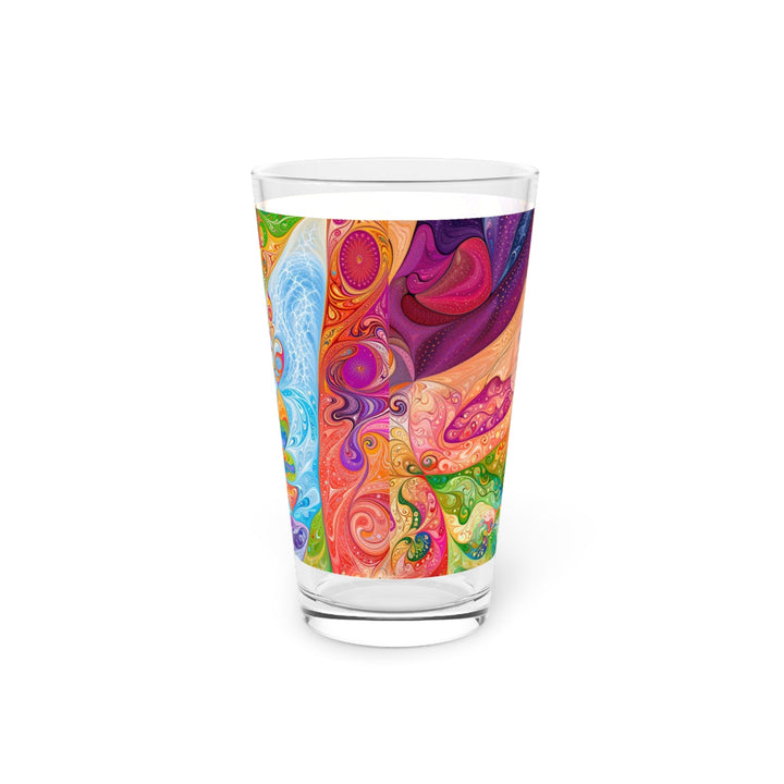 Vibrant Swirl Fantasy - Pint Glass - Mug - g(0D·IO) - 16oz - -