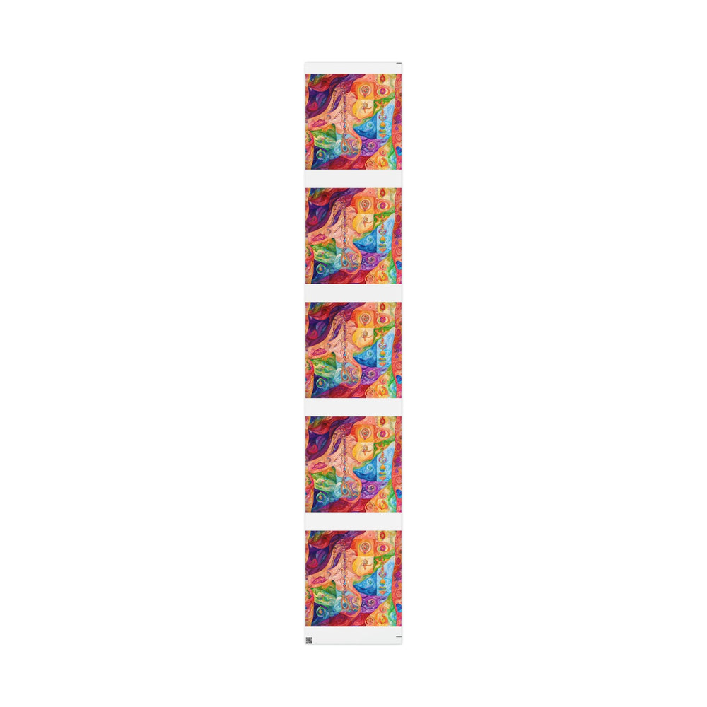 Vibrant Swirl Fantasy - Wrapping Paper - Home Decor - g(0D·IO) - 30" x 180" - Matte -