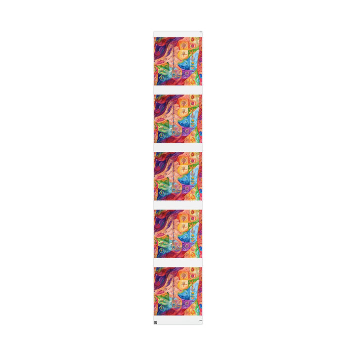 Vibrant Swirl Fantasy - Wrapping Paper - Home Decor - g(0D·IO) - 30" x 180" - Matte -