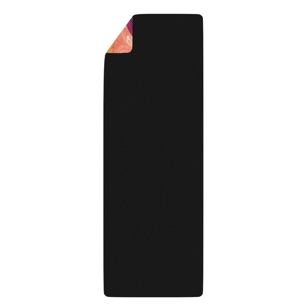 Vibrant Swirl Fantasy - Yoga Mat - Home Decor - g(0D·IO) - 24” x 68” - -