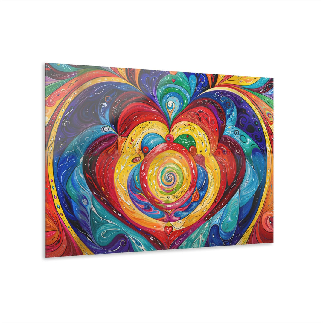 Vibrant Swirling Emotions - Acrylic Prints (French Cleat Hanging) - Home Decor - g(0D·IO) - 36" x 24" (Horizontal) - 0.25'' -